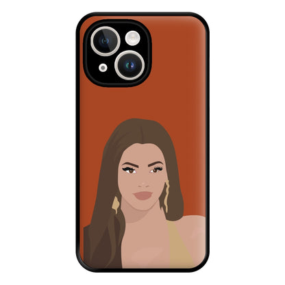 Face - Queen B Phone Case for iPhone 14 Plus