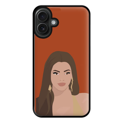 Face - Queen B Phone Case for iPhone 16 Plus