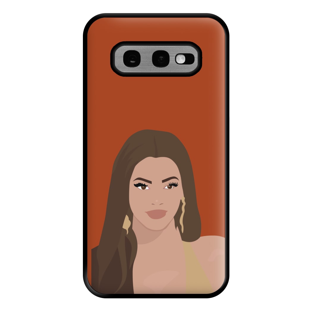 Face - Queen B Phone Case for Galaxy S10e