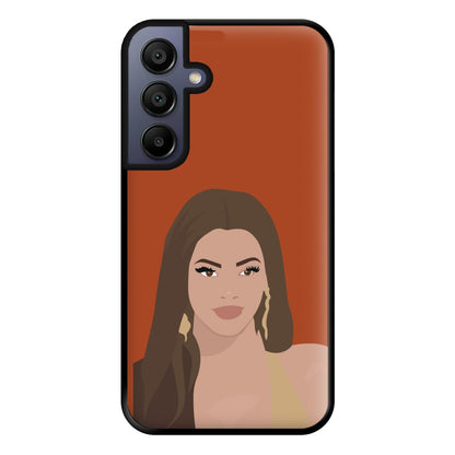 Face - Queen B Phone Case for Galaxy A15