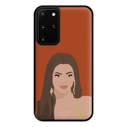 Face - Queen B Phone Case for Galaxy S20 Plus