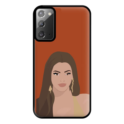 Face - Queen B Phone Case for Galaxy Note 20 Ultra