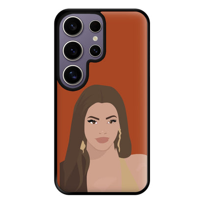 Face - Queen B Phone Case for Galaxy S25 Ultra