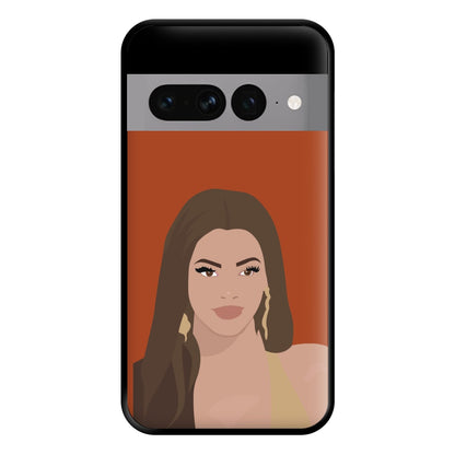 Face - Queen B Phone Case for Google Pixel 7 Pro