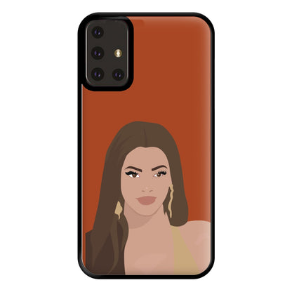 Face - Queen B Phone Case for Galaxy A71