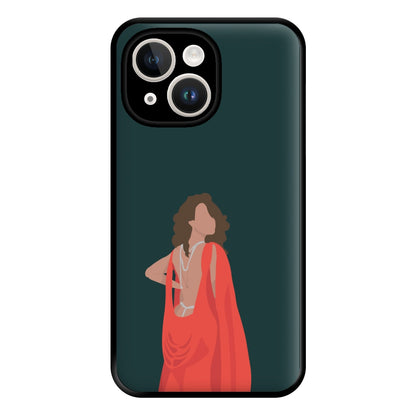 Red Dress - Queen B Phone Case for iPhone 14 Plus