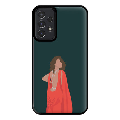 Red Dress - Queen B Phone Case for Galaxy A52 / A52s