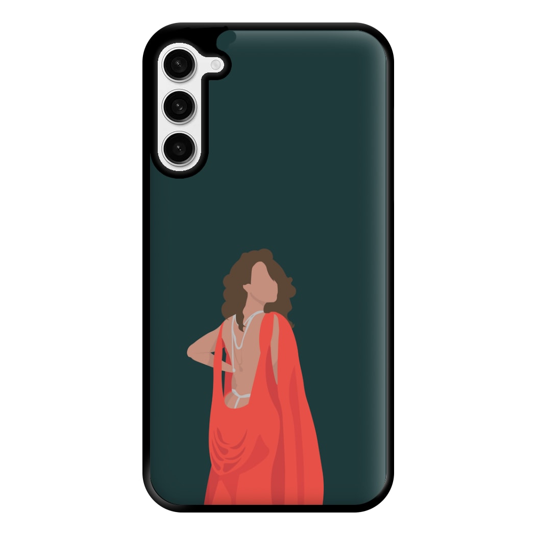 Red Dress - Queen B Phone Case for Galaxy S23 Plus