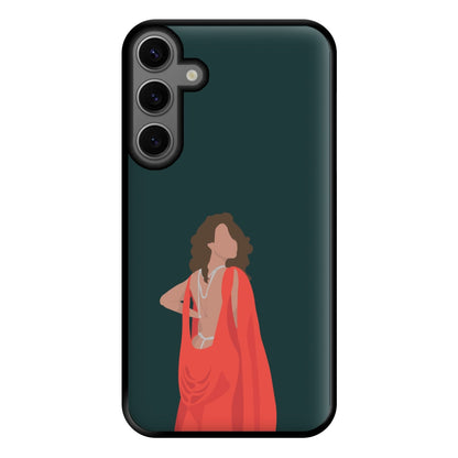 Red Dress - Queen B Phone Case for Galaxy S23FE