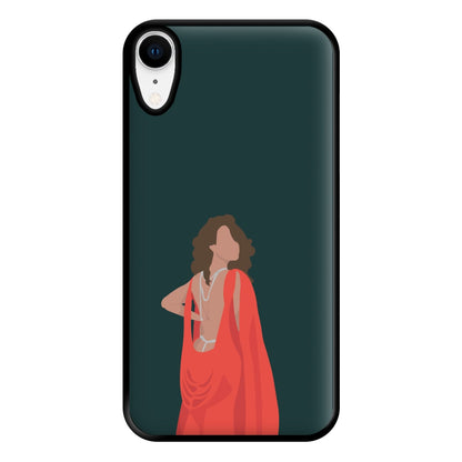 Red Dress - Queen B Phone Case for iPhone XR