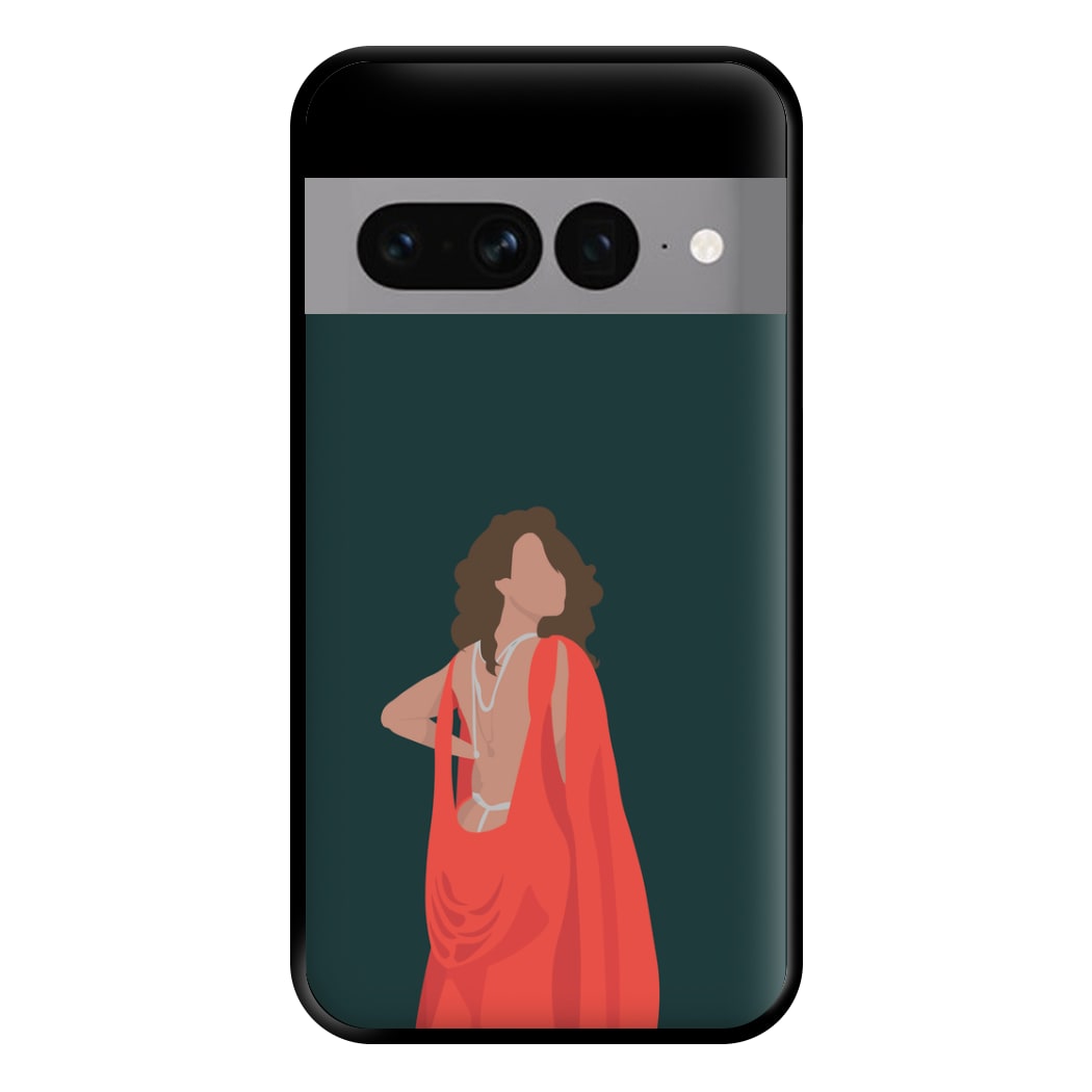 Red Dress - Queen B Phone Case for Google Pixel 7 Pro