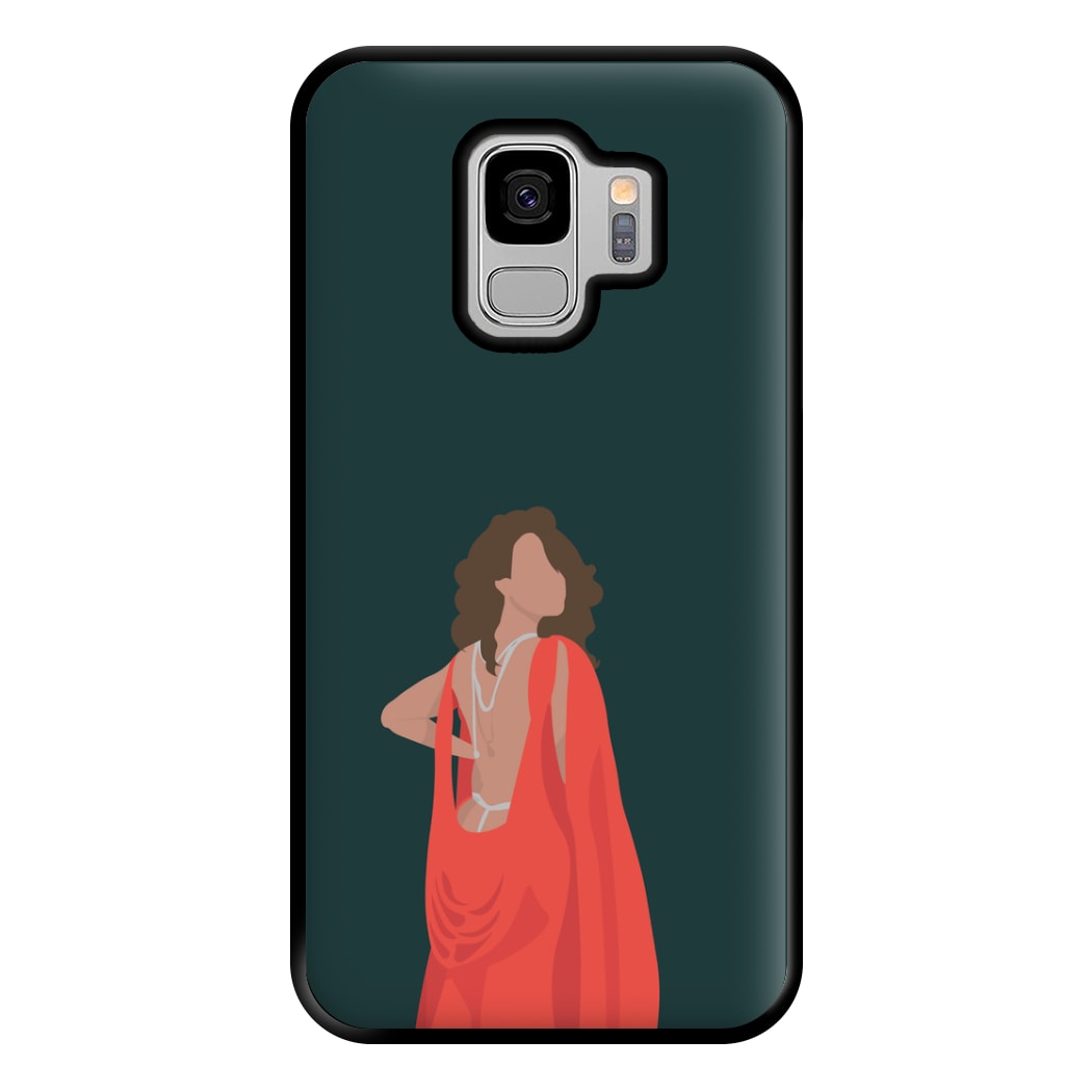 Red Dress - Queen B Phone Case for Galaxy S9 Plus