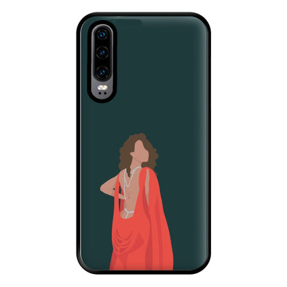 Red Dress - Queen B Phone Case for Huawei P30