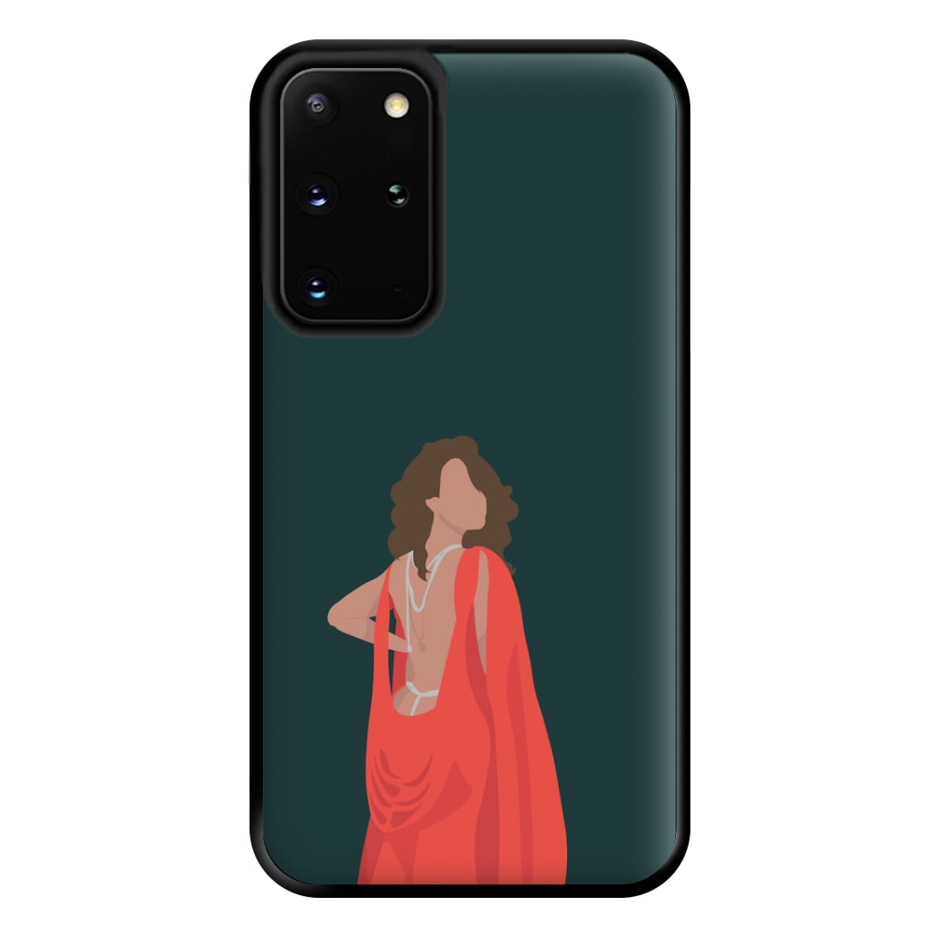 Red Dress - Queen B Phone Case for Galaxy S20 Plus