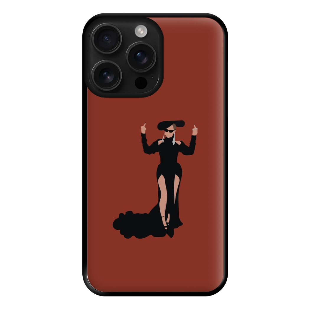 Middle Fingers - Queen B Phone Case