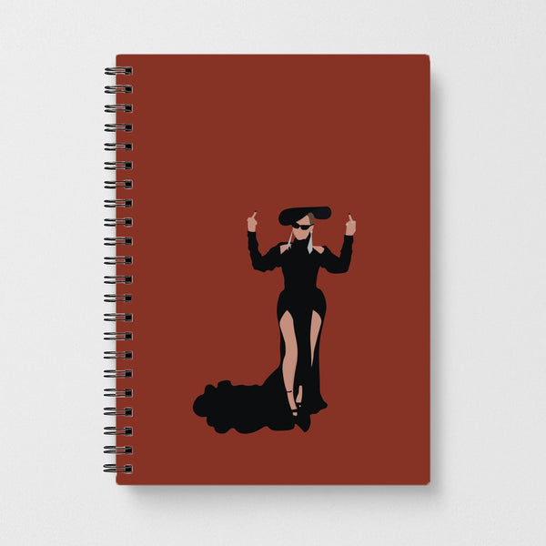 Middle Fingers - Queen B Notebook