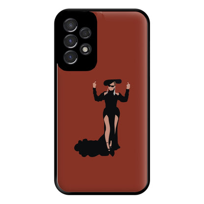 Middle Fingers - Queen B Phone Case for Galaxy A53