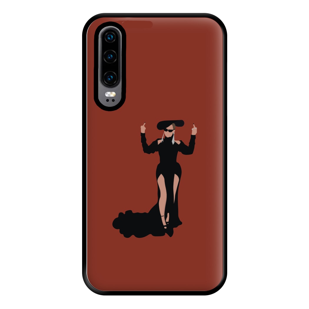 Middle Fingers - Queen B Phone Case for Huawei P30