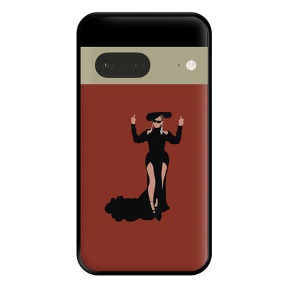 Middle Fingers - Queen B Phone Case for Google Pixel 7a