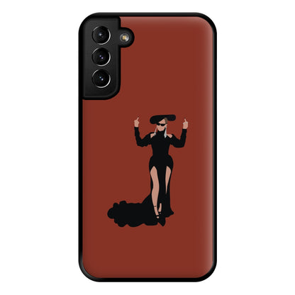 Middle Fingers - Queen B Phone Case for Galaxy S21 Plus