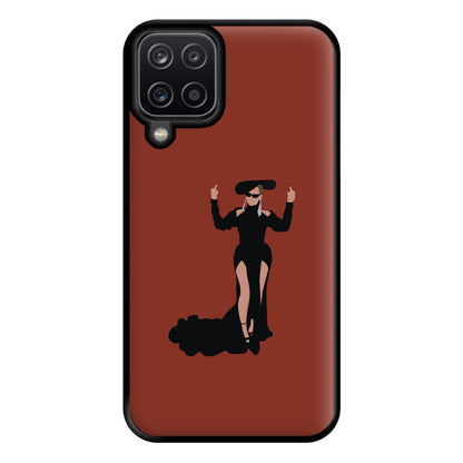 Middle Fingers - Queen B Phone Case for Galaxy A12