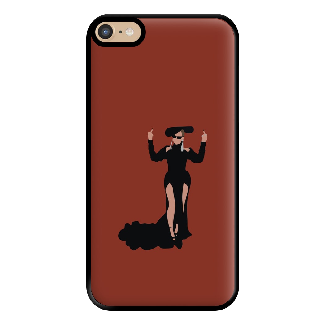 Middle Fingers - Queen B Phone Case for iPhone 6 Plus / 7 Plus / 8 Plus