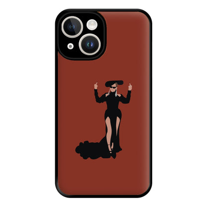 Middle Fingers - Queen B Phone Case for iPhone 14