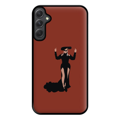 Middle Fingers - Queen B Phone Case for Galaxy A34