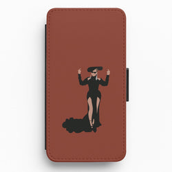 Middle Fingers - Queen B Flip / Wallet Phone Case