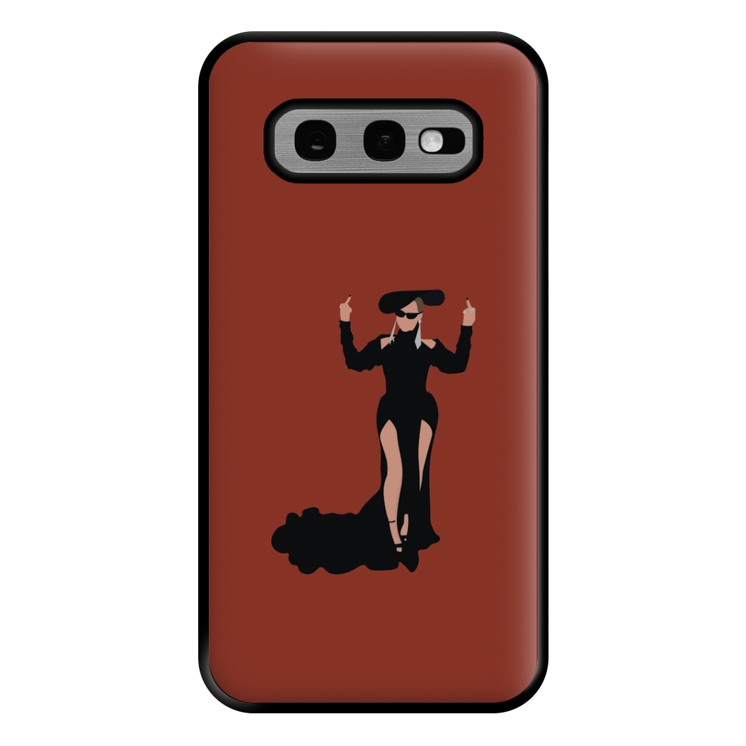 Middle Fingers - Queen B Phone Case for Galaxy S10e