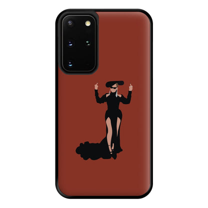 Middle Fingers - Queen B Phone Case for Galaxy S20 Plus