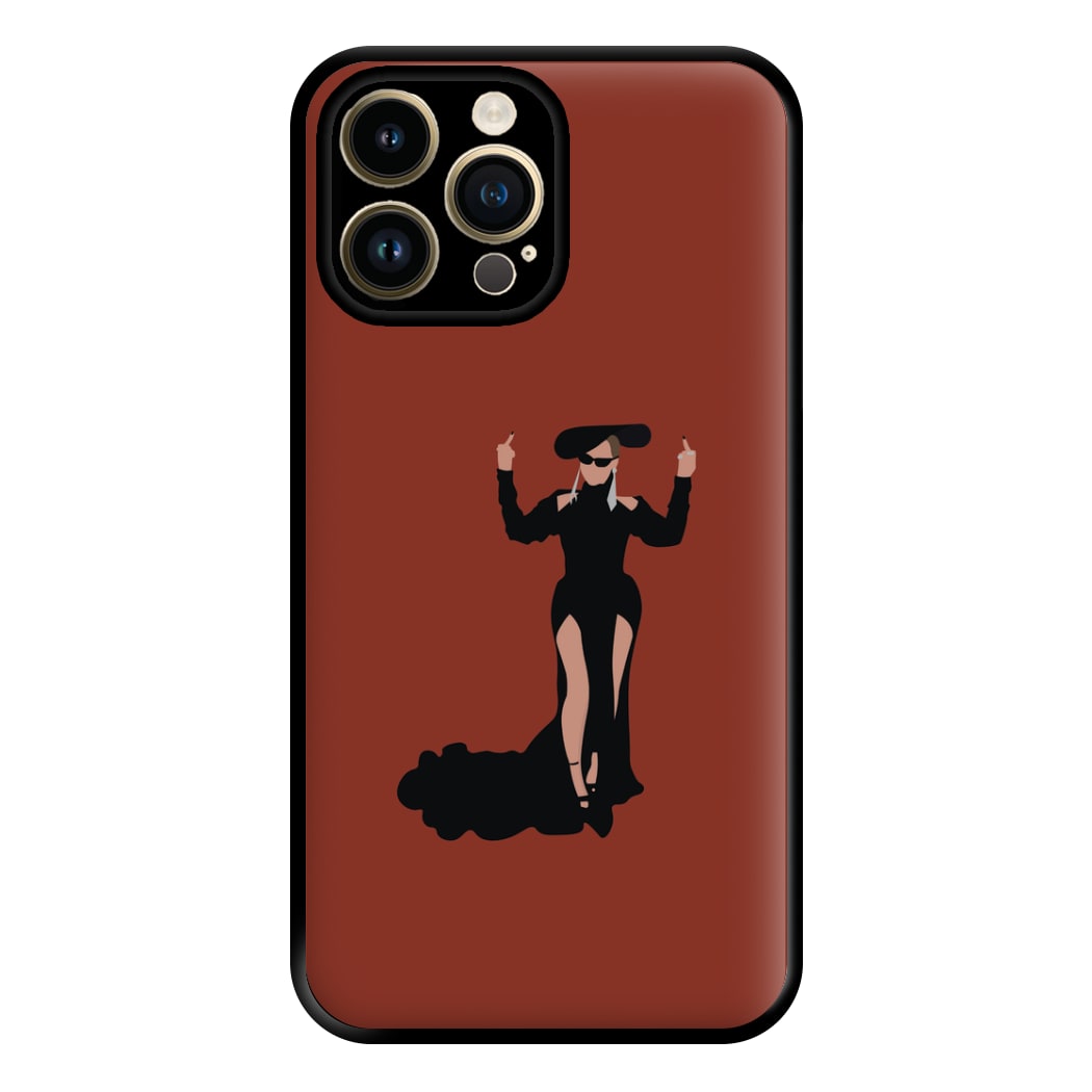 Middle Fingers - Queen B Phone Case for iPhone 14 Pro Max