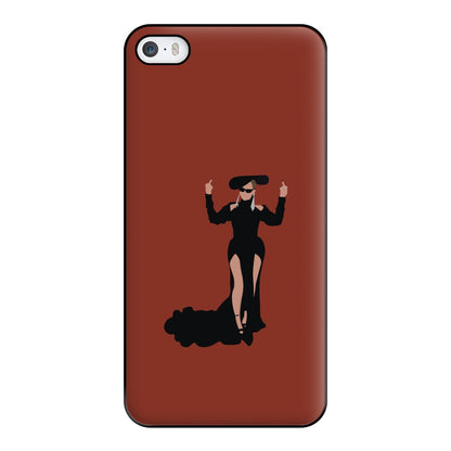 Middle Fingers - Queen B Phone Case for iPhone 5 / 5s / SE 2016