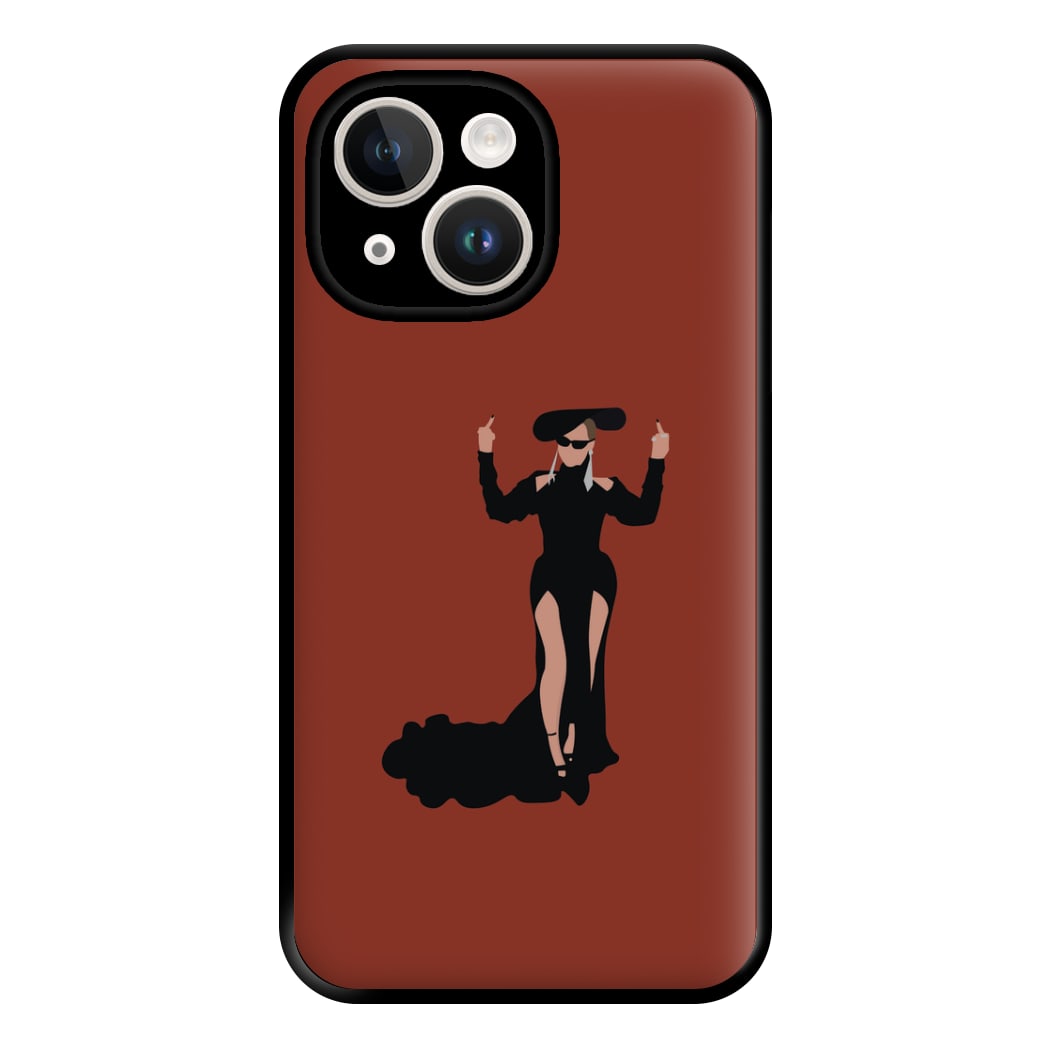 Middle Fingers - Queen B Phone Case for iPhone 14 Plus