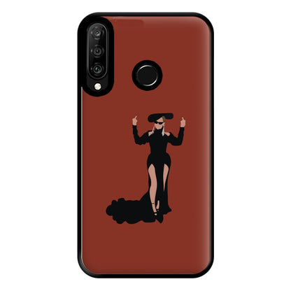 Middle Fingers - Queen B Phone Case for Huawei P30 Lite