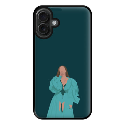 Green Dress - Queen B Phone Case for iPhone 16 Plus