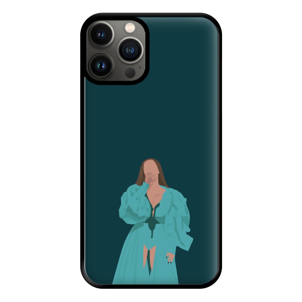 Green Dress - Queen B Phone Case for iPhone 13 Pro Max