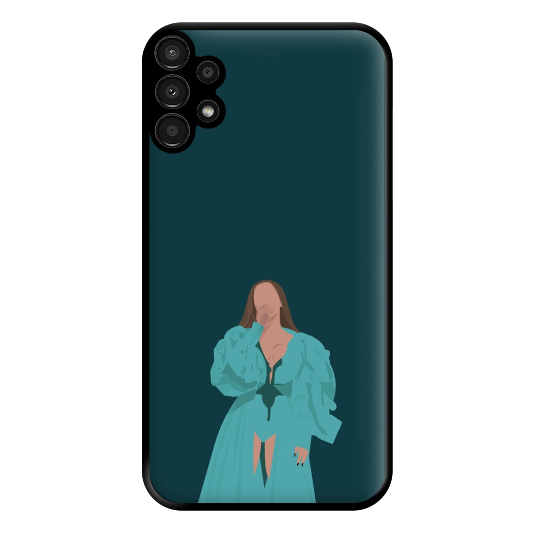 Green Dress - Queen B Phone Case for Galaxy A13