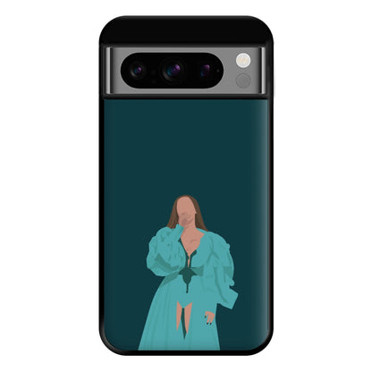 Green Dress - Queen B Phone Case for Google Pixel 8 Pro