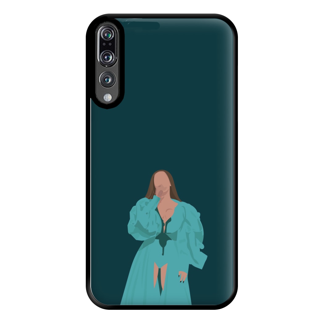 Green Dress - Queen B Phone Case for Huawei P20 Pro