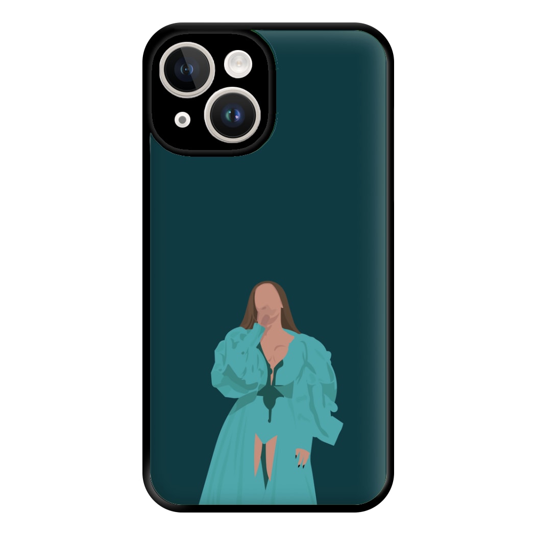 Green Dress - Queen B Phone Case for iPhone 14