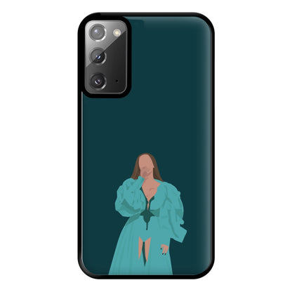 Green Dress - Queen B Phone Case for Galaxy Note 20 Ultra