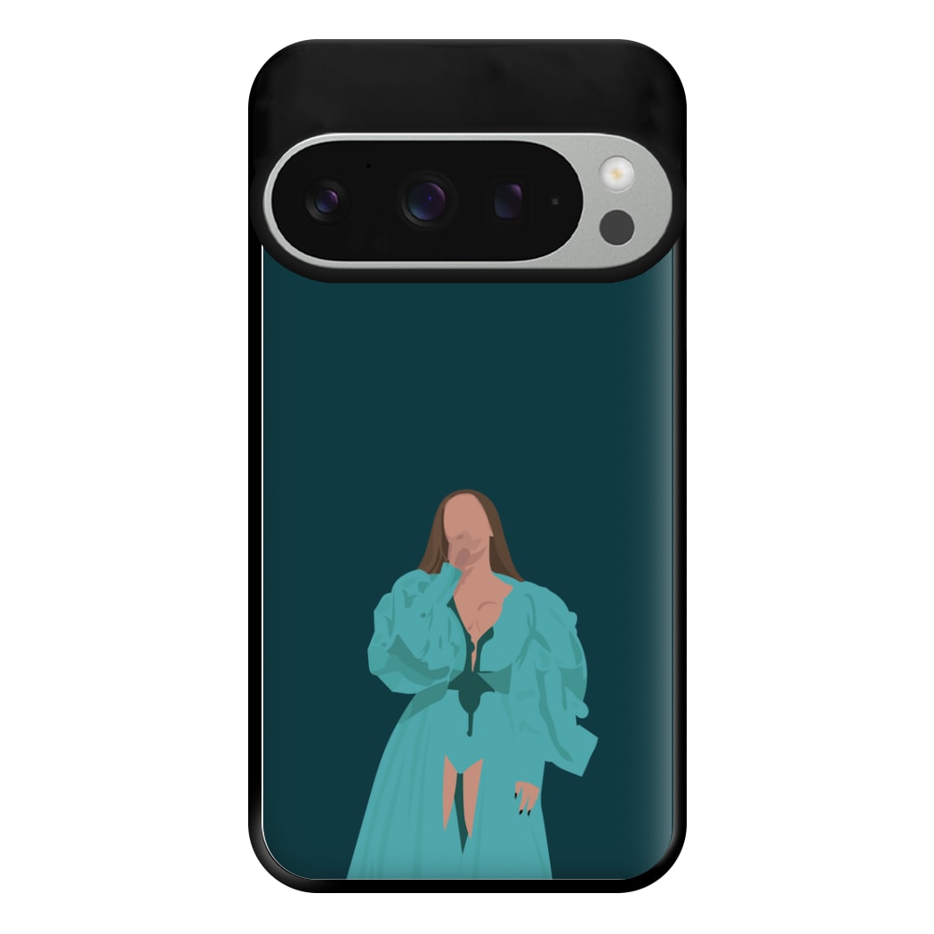 Green Dress - Queen B Phone Case for Google Pixel 9 Pro XL