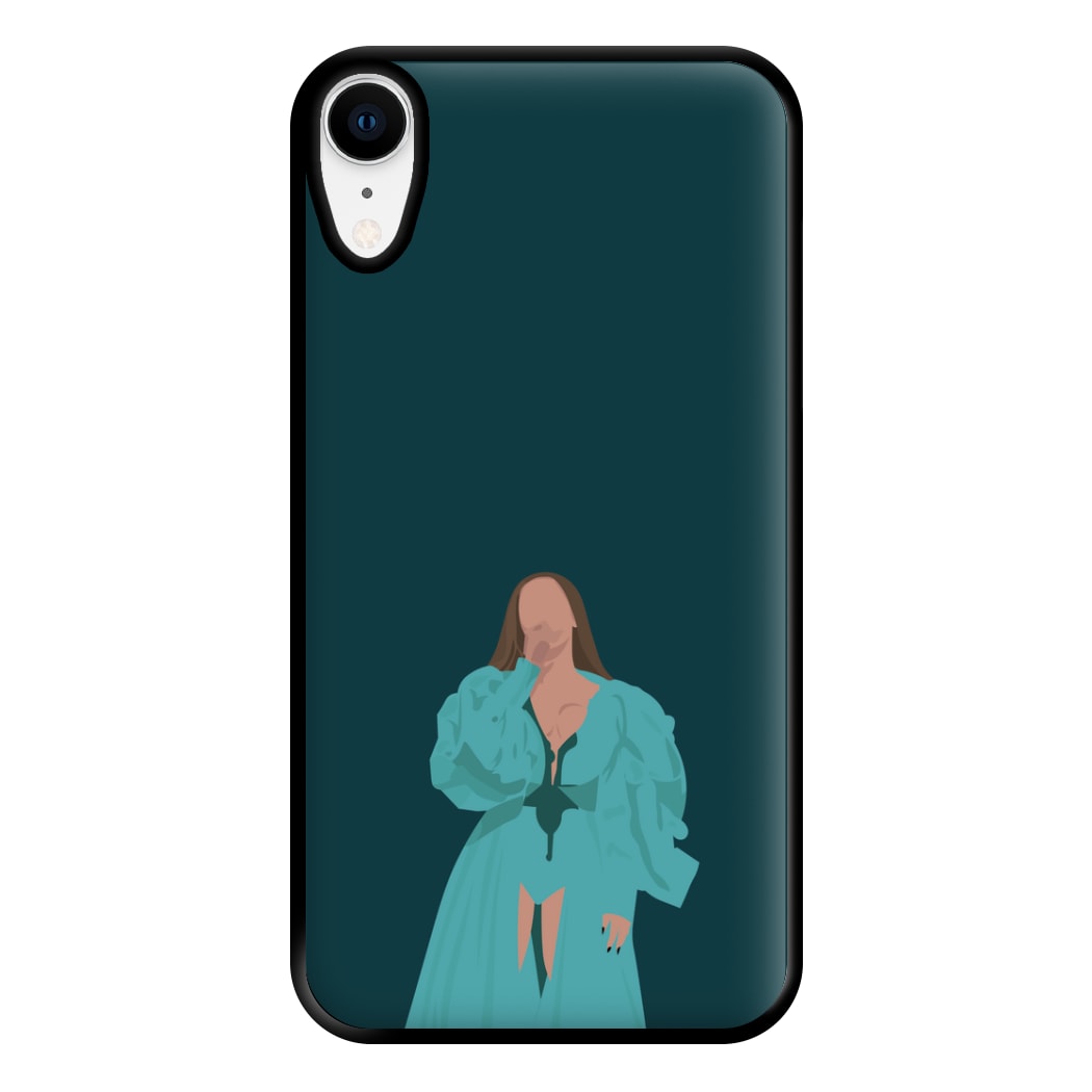 Green Dress - Queen B Phone Case for iPhone XR