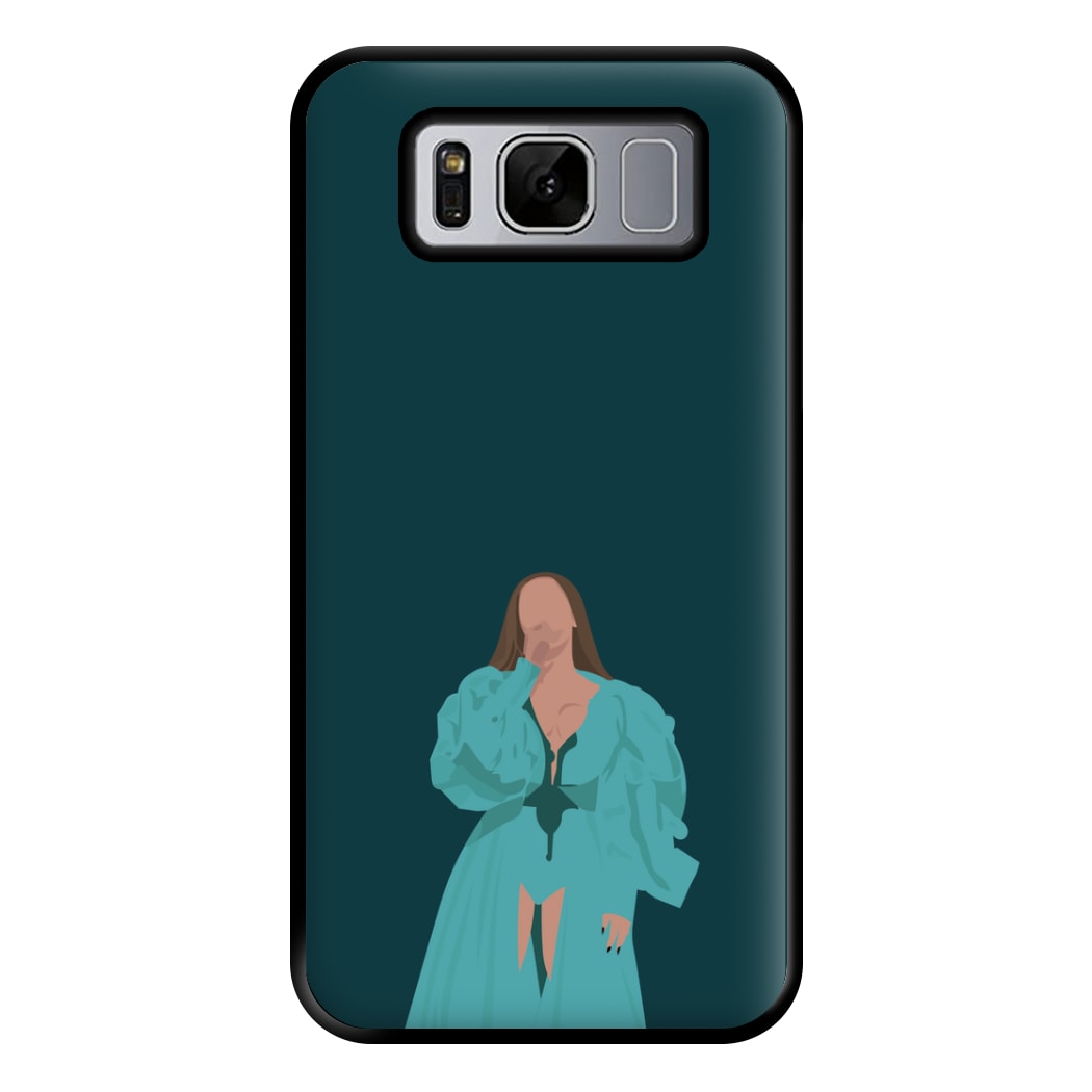 Green Dress - Queen B Phone Case for Galaxy S8 Plus