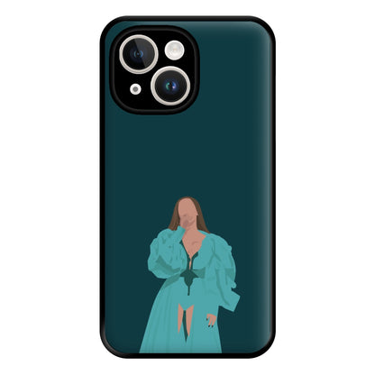 Green Dress - Queen B Phone Case for iPhone 14 Plus