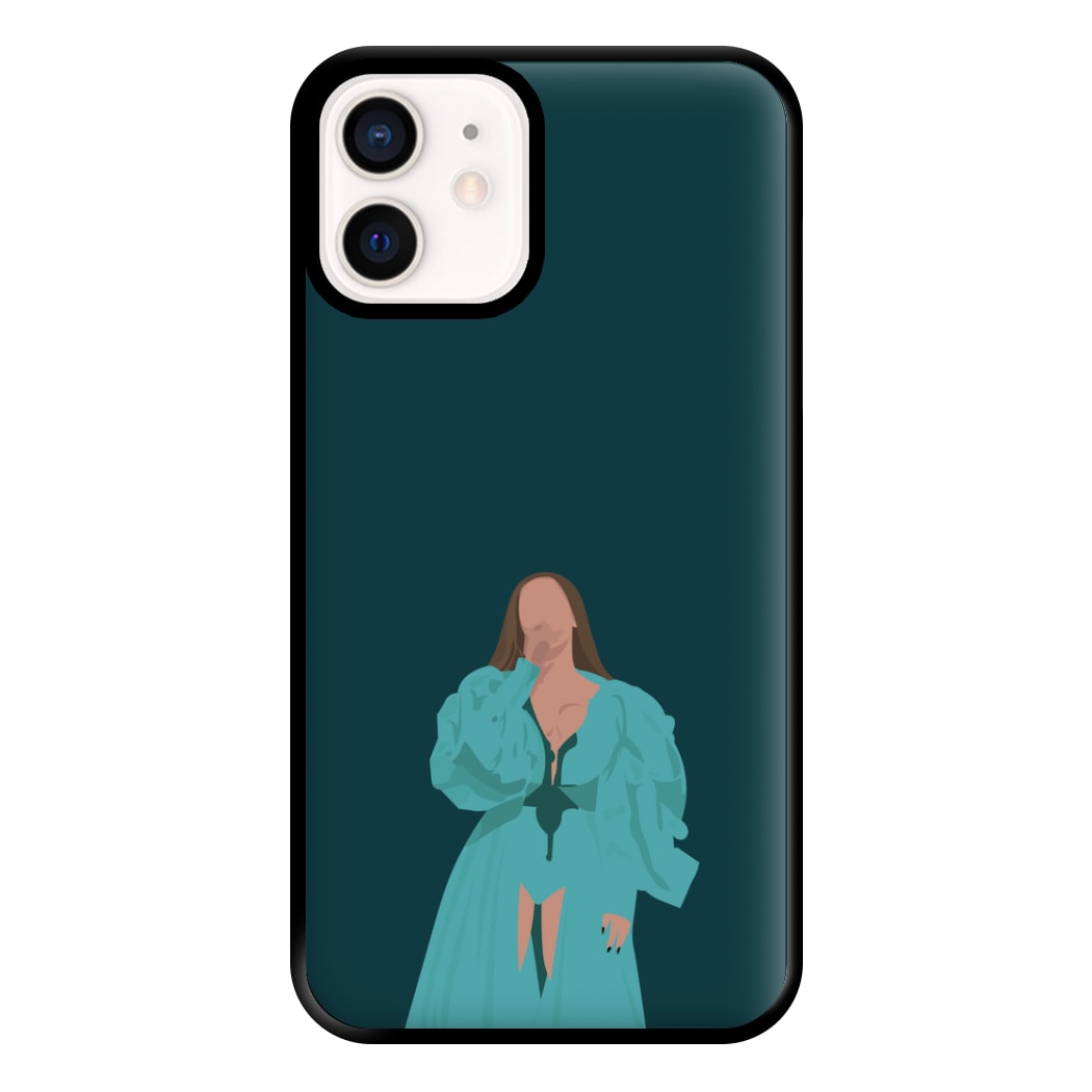 Green Dress - Queen B Phone Case for iPhone 13 Mini