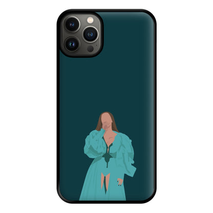 Green Dress - Queen B Phone Case for iPhone 13