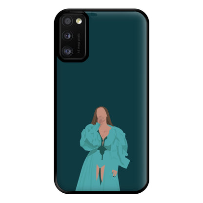 Green Dress - Queen B Phone Case for Galaxy A41