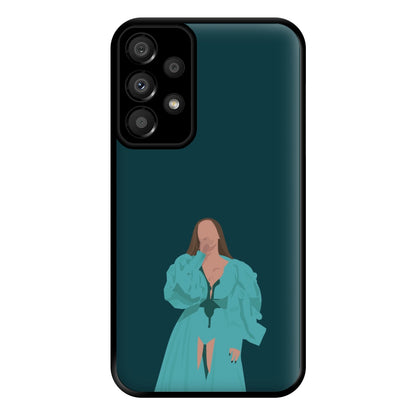 Green Dress - Queen B Phone Case for Galaxy A33